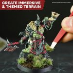 The Army Painter, Battlefields Basing Set | Modelling kit with 50 ml PVA glue, 35 green grass tufts and 1 box of grass, for terrain and Warhammer miniatures - Image 5