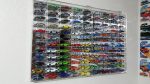 Clear Display Case Wall Cabinet for 1:64 Hot Small Toy Car Wheels Scale Matchbox Hot Toy Cars Collection Storage Display (108 Slots, 32" X 21") - Image 5