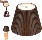 WILIT Wireless Bottle Lamp Shades, Wine Bottle Lights for Liquor Bottles | Cordless Battery Operated Lamp for Living Room, Home Bar Decor, Gifts for Mom Women Men - Image 9
