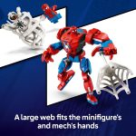 LEGO Marvel Spider-Man Mech vs. Anti-Venom Building Toy Set - Spider-Man Toy for Kids, Boys and Girls, Ages 6+ - Buildable Action Figure - Superhero Gift for Birthday - 76308 - Image 5