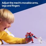 LEGO Marvel Spider-Man Mech vs. Anti-Venom Building Toy Set - Spider-Man Toy for Kids, Boys and Girls, Ages 6+ - Buildable Action Figure - Superhero Gift for Birthday - 76308 - Image 6