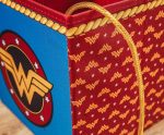 DC Comics Wonder Woman Logo 11-Inch Storage Bin Cube Organizers| Fabric Basket Container, Cubby Cube Closet Organizer | Comic Book Superhero Toys, Gifts And Collectibles - Image 5