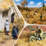 Warmtree Static Grass Tufts, Diorama Supplies for Train Scenery & Models | Artificial Grass for Diorama Materials Train Landscape Railroad Scenery Sand Military Layout Model - Image 6