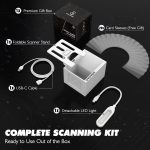 Card Scanner Stand LED Light Hands-Free for TCG MTG & Sports Cards Gift Box - Image 4