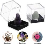 Mineral Specimen Storage Boxes 24-Pack Clear Plastic Display Cases 2.75X1.37X1.37In Rock Collection Organizer for Collectibles and Crystal Display - Image 5