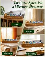 Bamboo Sobriety Coin Holder Display, Holds up to 6 AA Chips | AA Coin Holder Display, Natural Bamboo, Fade-Resistant Finish, No Assembly Required, AA Chip Organizer, Sobriety Gifts - Image 7
