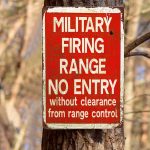 Custom Kraze Military Firing Range Vintage Reproduction Metal tin Sign 8 x 12 - Image 6