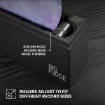 Big Fudge Vinyl Record Cleaner Kit – Cleaning Machine with care Solution, Microfiber Cloth and Brush – Scratch-Free Album Care - Record Player Accessories - Image 4