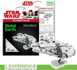 Metal Earth Star Wars Millennium Falcon 3D Metal Model Kit Fascinations - Image 8