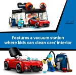 LEGO City Drive-Through Car Wash 60497 | Building Toys for Boys & Girls, Ages 6+, Toy Cars & Playset for Pretend Play, 4 Minifigures, 583 pieces, Gift Idea - Image 6