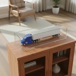 1:64 Scale Trucks Display Case with Plastic Base - Acrylic Model Train Truck Display Boxes - Dustproof Showcase for Collectibles Memorabilia - Image 7