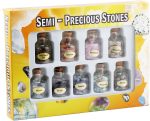 SUNYIK 9 Mini Gemstone Bottles Chip Crystal Healing Tumbled Gem Reiki Wicca Stones Set - Image 4