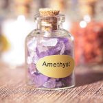 SUNYIK 9 Mini Gemstone Bottles Chip Crystal Healing Tumbled Gem Reiki Wicca Stones Set - Image 5