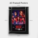 HWC Trading 9-1-1 Original Series Gifts Printed Signed Autograph Picture for TV Memorabilia Fans - 16" x 12" Framed - Image 3