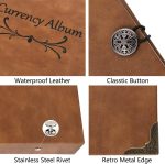 Currency Paper Money Collection Album Book for Collectors | 120 pockets/40 sheets big capacity, high transparency thickened page, elegant & Simple, excellent protection + easy to use - Image 4