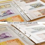 Currency Paper Money Collection Album Book for Collectors | 120 pockets/40 sheets big capacity, high transparency thickened page, elegant & Simple, excellent protection + easy to use - Image 6