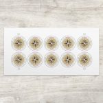 1794 Compass Rose 2025 (Sheet of 10) Global Forever International Rate First-Class Mail Postage Stamps - Image 2
