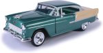 1955 Chevy Bel Air, Green - Motormax 73229-1/24 Scale Diecast Model Toy Car for Unisex-Children - Image 2