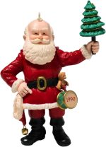 1990 Merry Olde Santa Hallmark Keepsake Ornament - Image 2