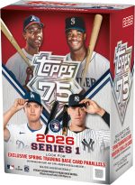 2026 Topps Series 1 Baseball Blaster Box, Look for Retail Exclusive Holo Holo Foil Parallels & Spring Training Variations - Image 2