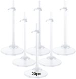 20PCS Doll Holder, Doll Stand Display Holder, Ideal Display Stand Support with Adjustable Waist Clip for 11 to 13 Inch Tall Dolls - Image 2