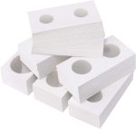 300 Pieces Cardboard Coin Holder Flip Mega Assortment, 2 by 2 Inch 6 Size | Colletors The Coin Collection Supplies Include A Mini Stapler The Coin Cardboard Coin Flips for Coin Collection - Image 2