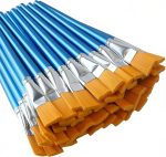 40 Pcs Flat Paint Brushes,1 Inch Craft Paint Brushes, Large Acrylic Paint Brush for Watercolor, Oil Painting, Acrylic,Big Paint Brush for Oil Paint and Body Painting Crafts, Rock Painting - Image 2