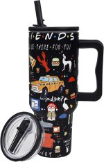 40oz Stainless Steel Tumbler with Lid and Straw Funny TV Show Gifts Coffee Cup,Funny Fans Love Merchandise Insulated Double Wall Coffee Mug for Anniversary Christmas Gifts - Image 2