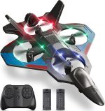 4DRC RC Planes Remote Control Airplanes for Kids, Foam Remote Control Planes for Kids Adults Beginners, Remote Control Helicopter Fighter Jet Drones for Kids Adults, 360° Flip Easy to Fly - Image 2