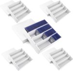 5-Pack Toploader Trading Card Storage Box, 4 Row 3200 Count Cardboard Box | Storage Box for Basketball/MTG/TCG/Sports/Game Cards Organizer and Collection (White) - Image 2