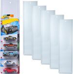 5 Pcs Diecast Display Case for Hot-Wheels Match-Box,Toy Car Storage Organizer,Compatible with Hot-Wheels Match-Box Packaged Cars,Packaged Cars Display Wall Mount (5pcs) - Image 2