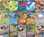 5 Pokemon Ultra Rare Card Lot - V, Gx, ex, Assorted Variety - No Duplicates - Image 2