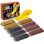 54PCS Premium Micro Sander, Detail & Mini Sander Block – Precision Small Hand Sanding Tool, 80–800 Grit Sandpaper Kit, 3-in-1 Set for Wood, Crafts, Furniture, Tight Spaces & DIY Projects - Image 2