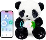 AI toys for kids, Interactive ai companion kids plush panda, Designed specifically for kid's development, No screen educational toys, Smart ai stuffed animal for 3+Kids, 2026 emotional support gifts - Image 2