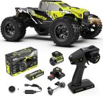 AMORIL 1/10 RTR Brushless Fast RC Cars for Adults,Max 50mph Hobby Electric Off-Road Monster Truck,Waterproof High Speed RC Car 4WD Remote Control Car with 3S Lipo,Green - Image 2