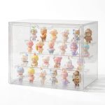 Acrylic Display Case for Collectibles, 4-Tier Large Stackable Clear Display Box with Removable Shelves and Magnetic Door, Dustproof Showcase for Figures, 1 Pack - Image 2