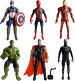 Action Figures Set PVC Collectible Dolls Inspired by Recent Blockbuster Movies - Ideal Memorabilia for Fans and Collector (6PCS) - Image 2