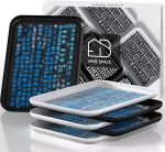 Anti-Slip Jigsaw Puzzle Sorting Trays – 6 Mixed (Black & White) Stackable Sorting Trays, Durable Plastic Organizer for Big Puzzles up to 1000 Pieces - Image 2
