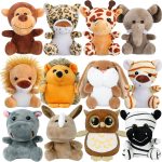 Arrozon 12 Pcs Small Stuffed Animals Bulk School Prizes Mini Stuffed Animal | Treasure Box Toys for Classroom, 4.5 Inch Keychain Plushies Toys Claw Machine Carnival Prizes, Party Favors for Kid - Image 2