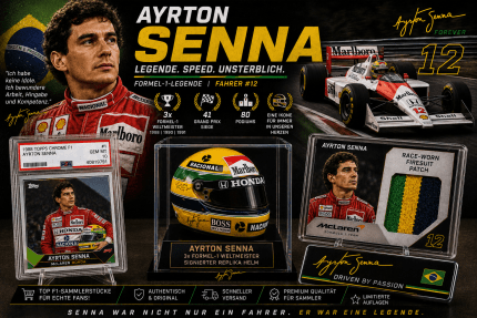 Ayrton Senna Formel-1-Sammlerstücke