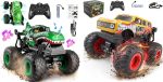 BEZGAR Dinosaur Monster Truck Toys & Yellow Remote Control Monster Truck - Image 2