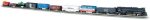 Bachmann Trains Empire Builder Ready to Run 68 Piece Electric Train N Scale - Image 2