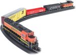 Bachmann Trains Rail Chief Ready to Run 130 Piece Electric Train HO Scale | Complete Starter Set, Locomotive, Rolling Stock, Track, Power Pack and Speed Controller, Build Your Model Railroad, 706 - Image 2