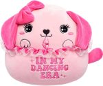 Ballet Plush Pink Ballerina Gift Dog Stuffed Animal with Ballet Tutu 9 Inch | Pink Puppy Plush Birthday Toy In My Dancing Era Pillow for Girls Dancer Party Decor Recital Gifts for Ballerina - Image 2