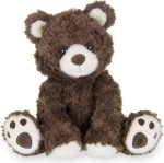 Bearington Clancy Teddy Bear Stuffed Animal 10.5" - Soft and Cuddly Stuffed Bear Plush with Weighted Bean Bag Bottom - Adorable Soft Teddy Bears Gift for Kids, Adults, and Plush Collectors - Image 2