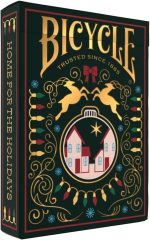 Bicycle Home for The Holidays Collectible Standard 52 Deck of Cards, Poker Size, Stocking Stuffers, Small, Family & Kids Card Game Night - Image 2