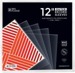 Big Fudge 12" Vinyl Record Sleeves - Outer Sleeves 100 Pack - Crystal Clear High-Density Polypropylene Vinyl Covers - Accessories Protect LP Albums from Dust, Dirt & Scratches - Image 2