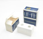 Boen 20.5mm Coin Flips 300Pcs 2x2 Cardboard Holders for Penny Dime | Precision die-cut from non-PVC virgin wood pulp, these holders fold cleanly with perfectly aligned windows - Image 2