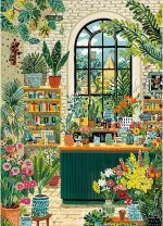 Botanical Garden Puzzles for Adults 1000 Pieces, Jigsaw Puzzles for Adults 1000 Piece, Challenging Game Toys, Impossible Puzzle, Family Decoration Puzzle - Image 2