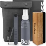 Boundless Audio Vinyl Record Cleaning Kit - 5-in-1 Brushes, Solution & Bag | Velvet Record Brush, 2oz Record Cleaning Solution, Stylus Cleaner, Nylon Brush & Storage Bag - For Regular Cleaning/Care - Image 2